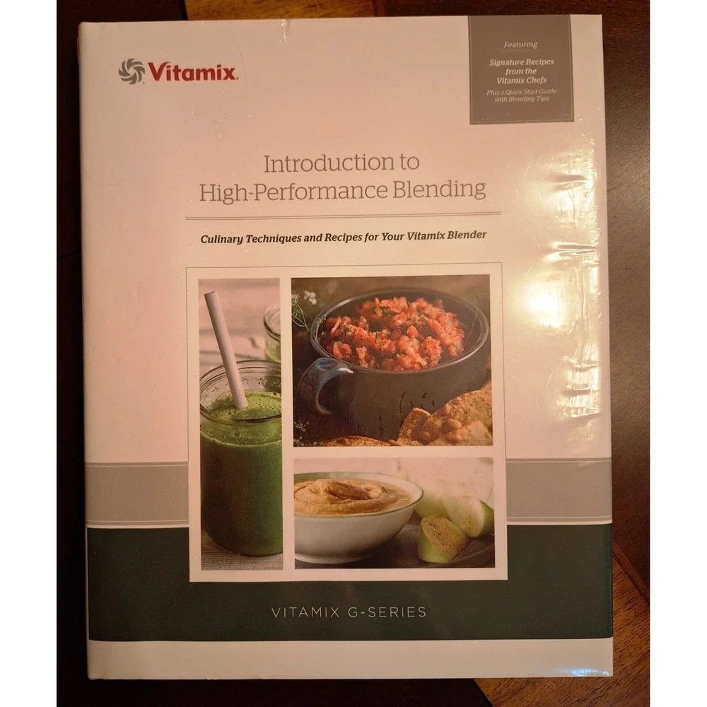 Vitamix G-Series Introduction to High Performance Blending Owners Man & CD New